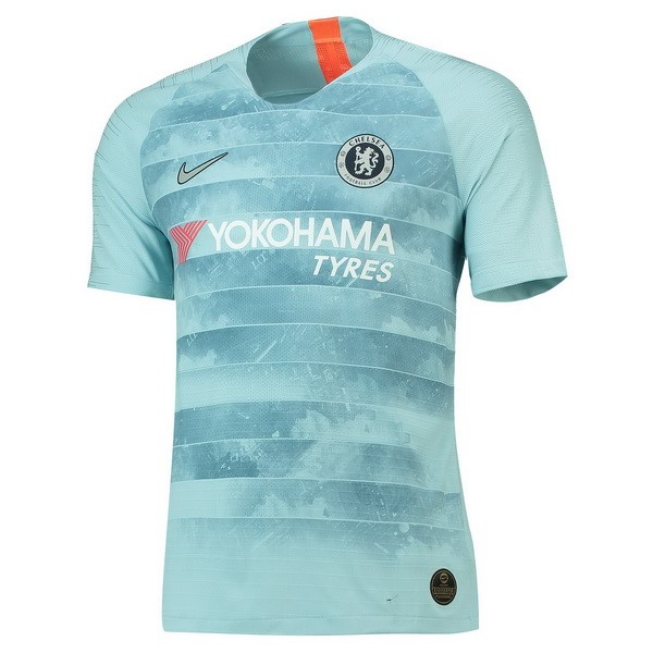 Tailandia Camiseta Chelsea Replica Tercera Ropa 2018/19 Azul